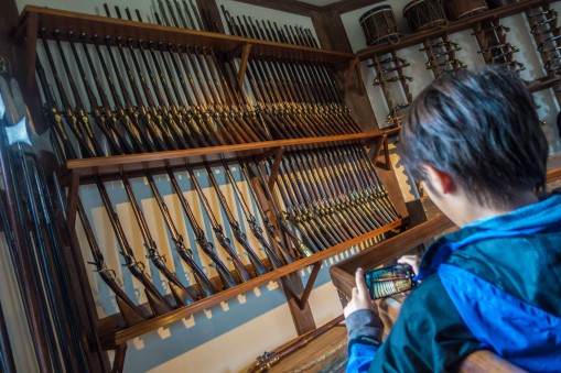 Colonial Williamsburg.. there's a LOT of guns here!