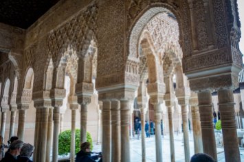 Patio de los Leones, Al Alhambra